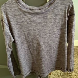 Purple lulu lemon shirt